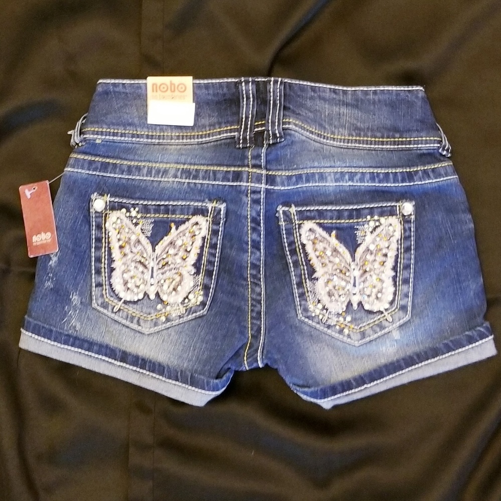 Juniors New Low Rise Jean Shorts